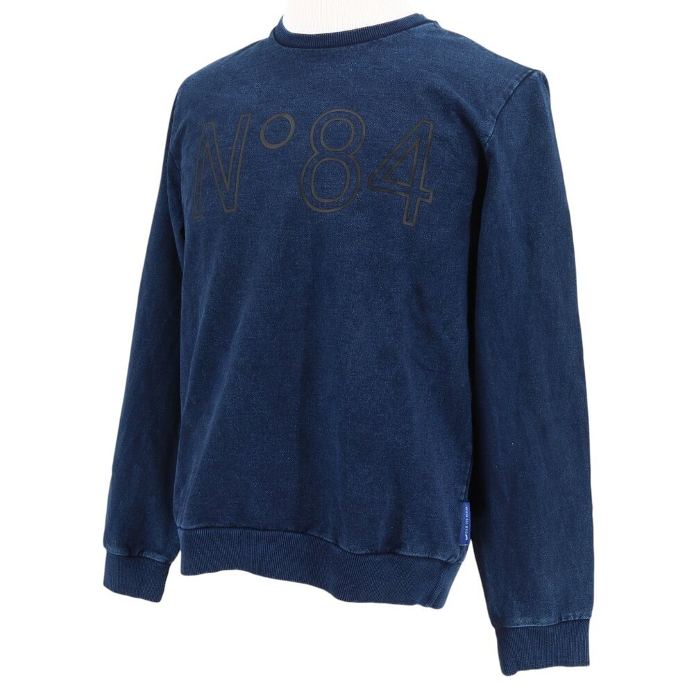 Gas Jeans Skuby Indigo Blue N84 Fleece Crew Men’s Sweatshirt - Retail $152 - NWT